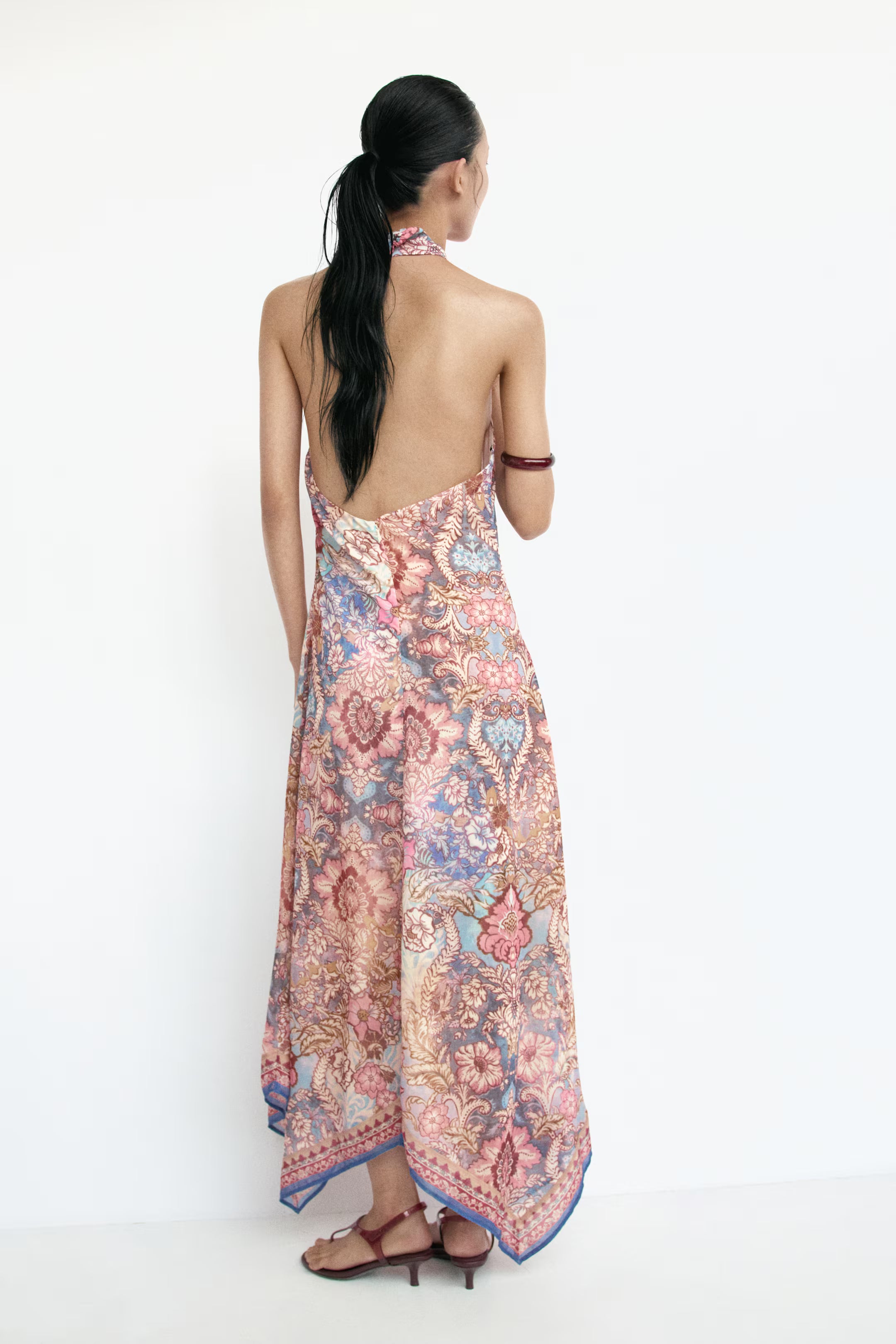 Kaori Chiffon Maxi Dress