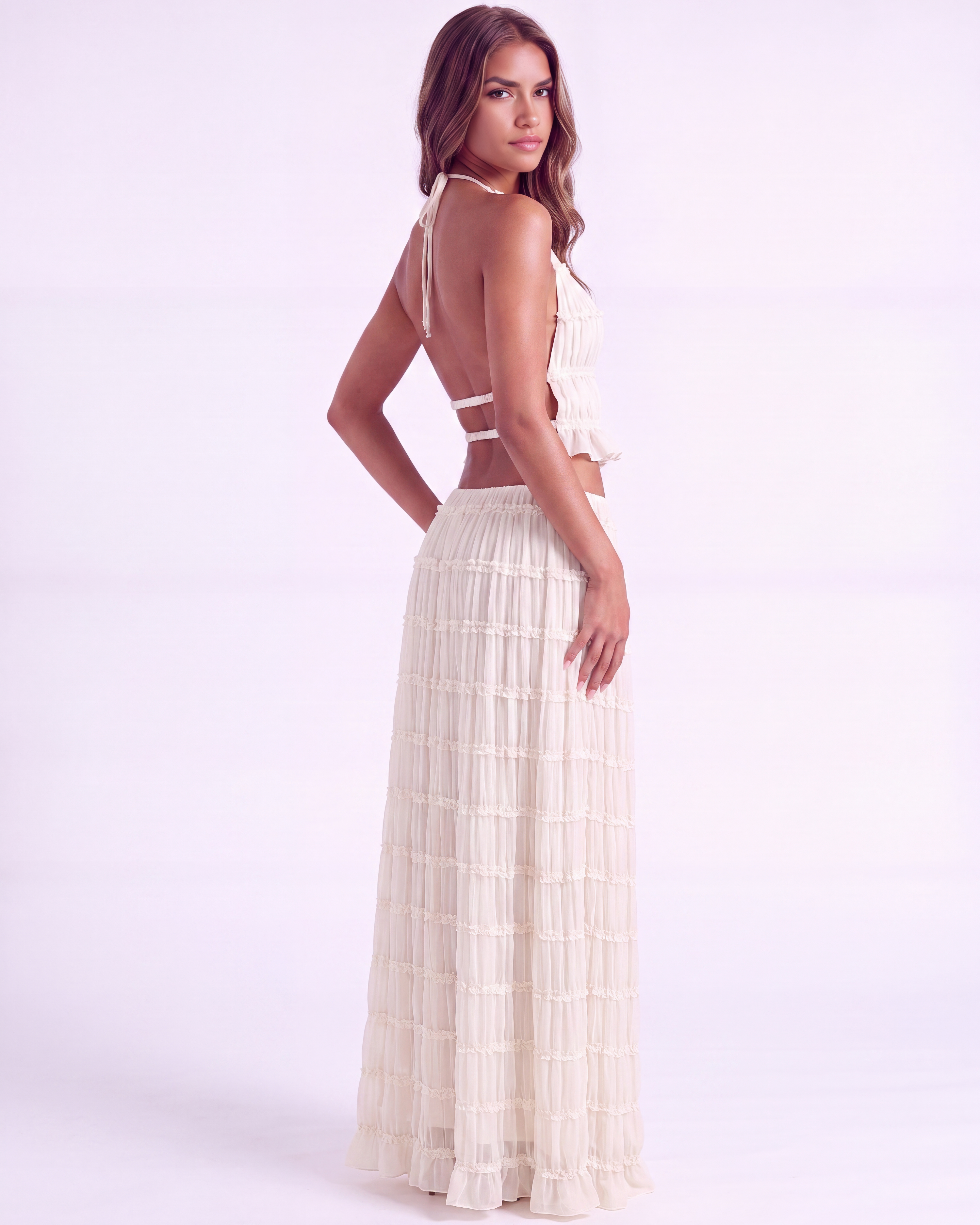 Soleil Two Piece Maxi Dress