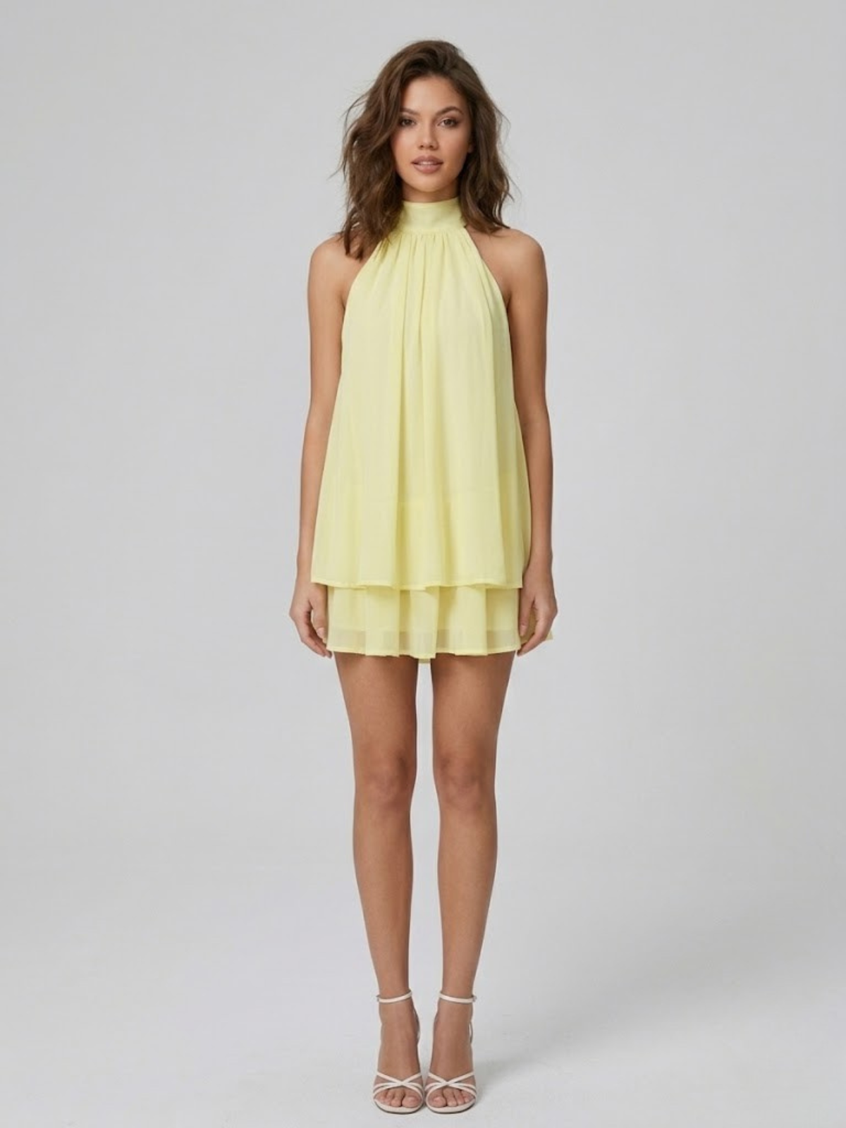 Cleo Halter Mini Dress