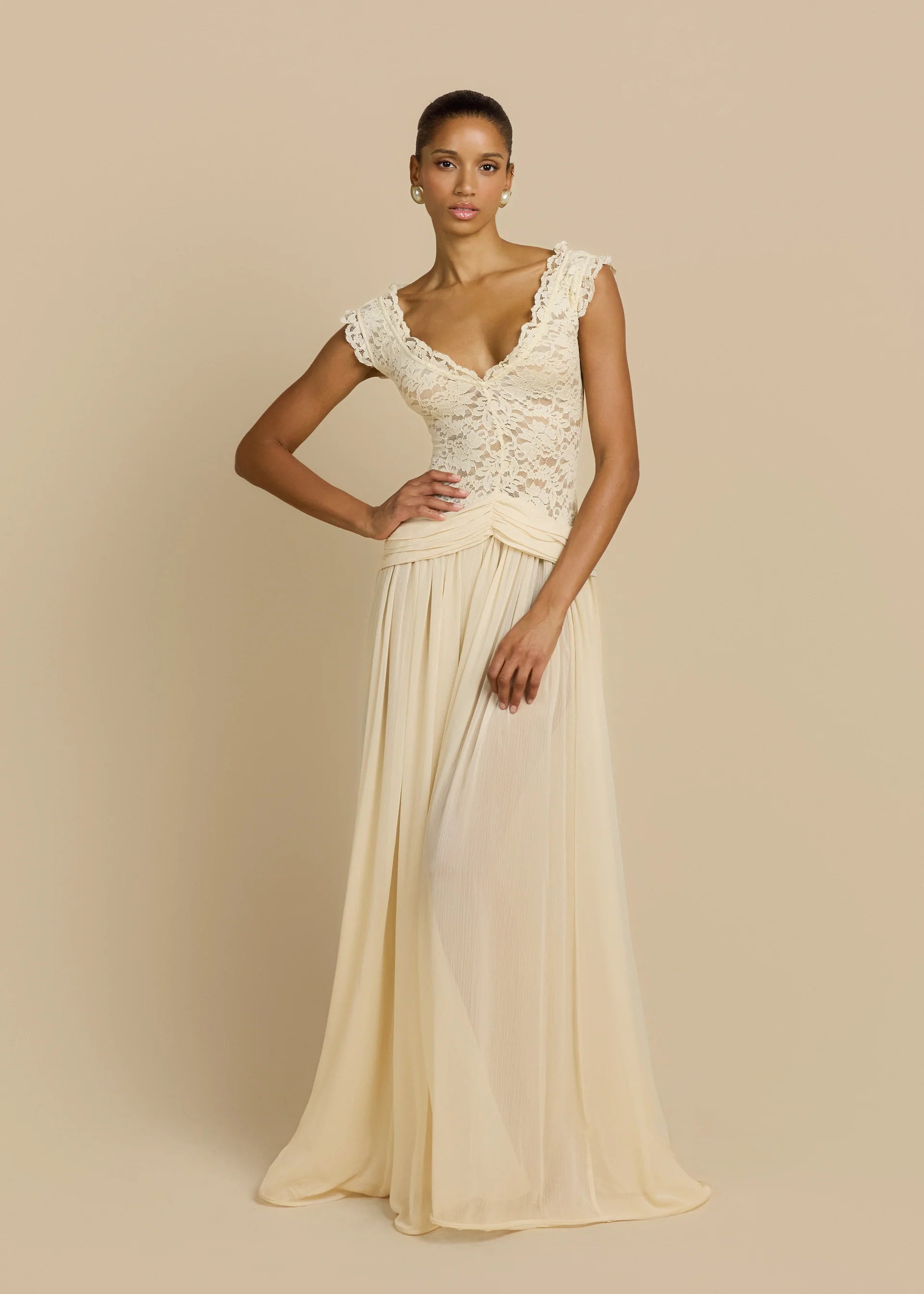 Arabella | French Lace Gown
