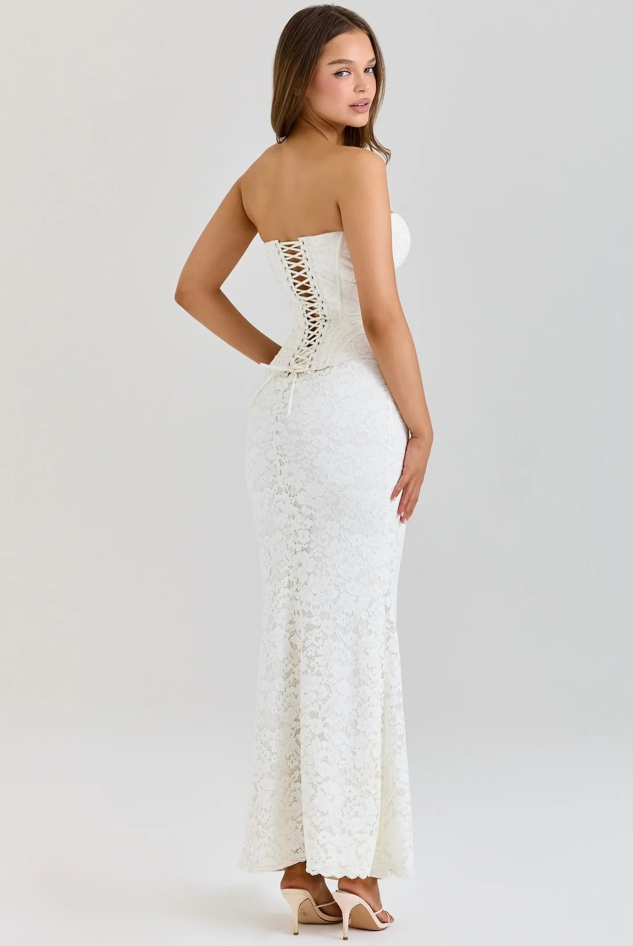 Lina | Lace Maxi Dress