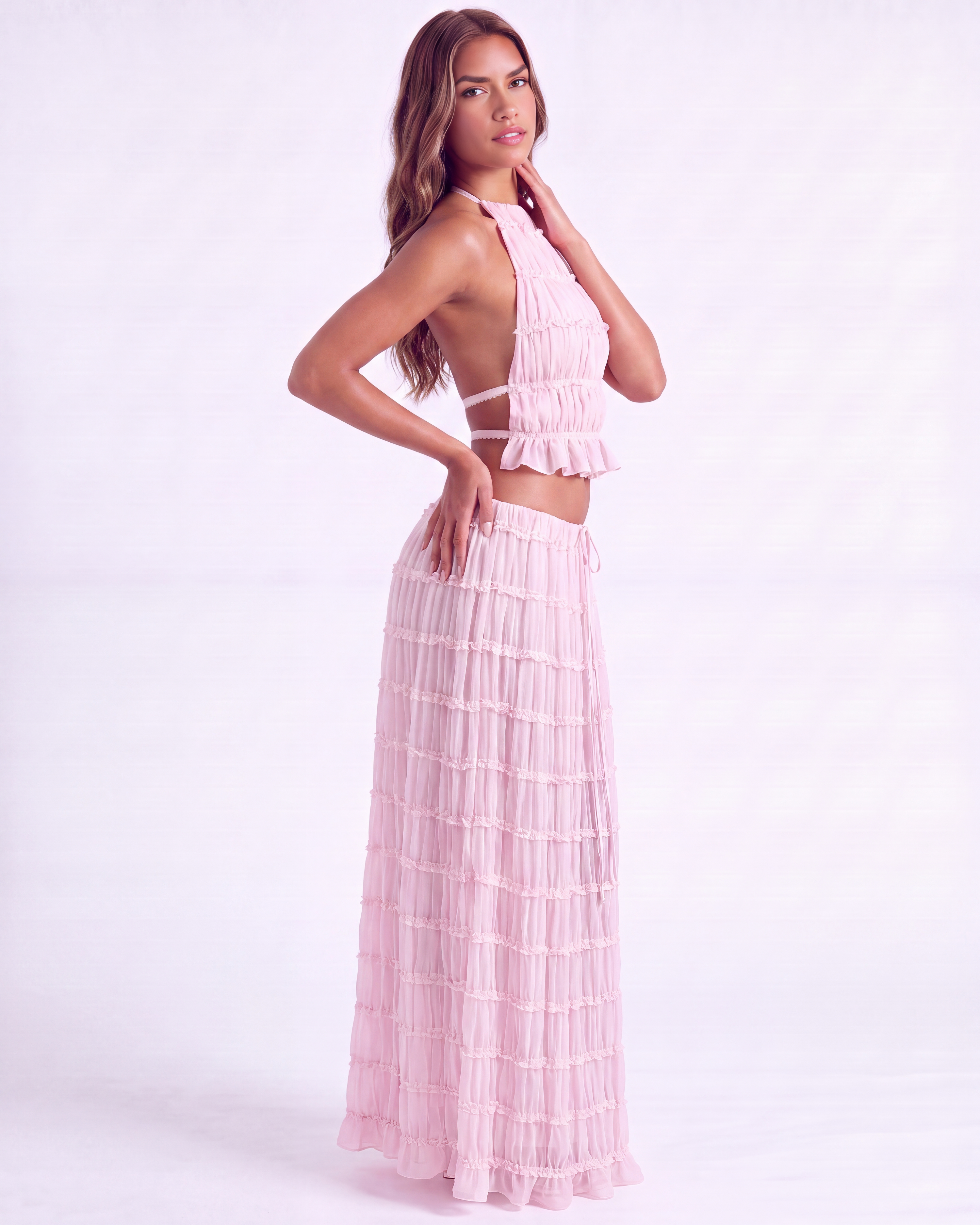 Soleil Two Piece Maxi Dress