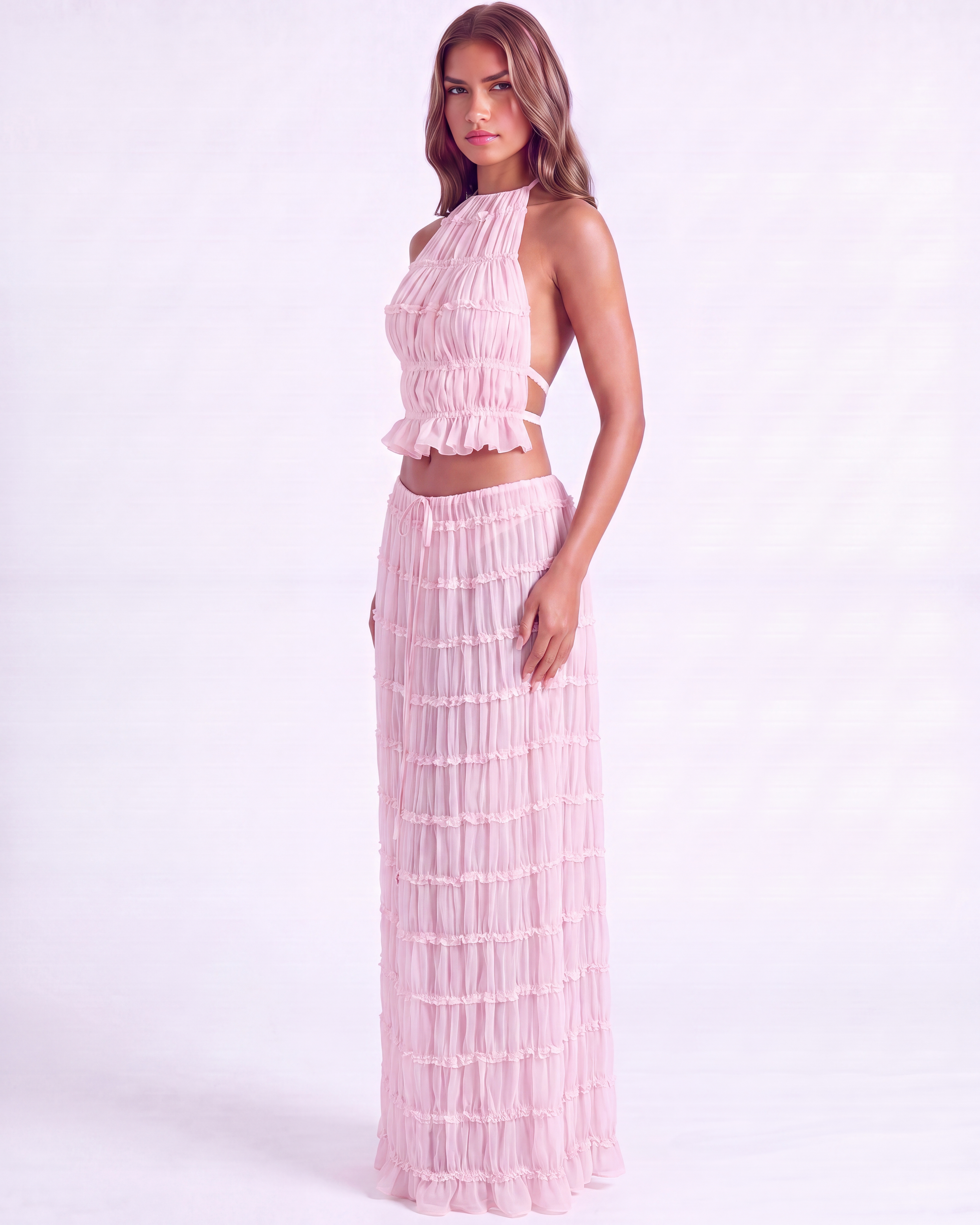 Soleil Two Piece Maxi Dress