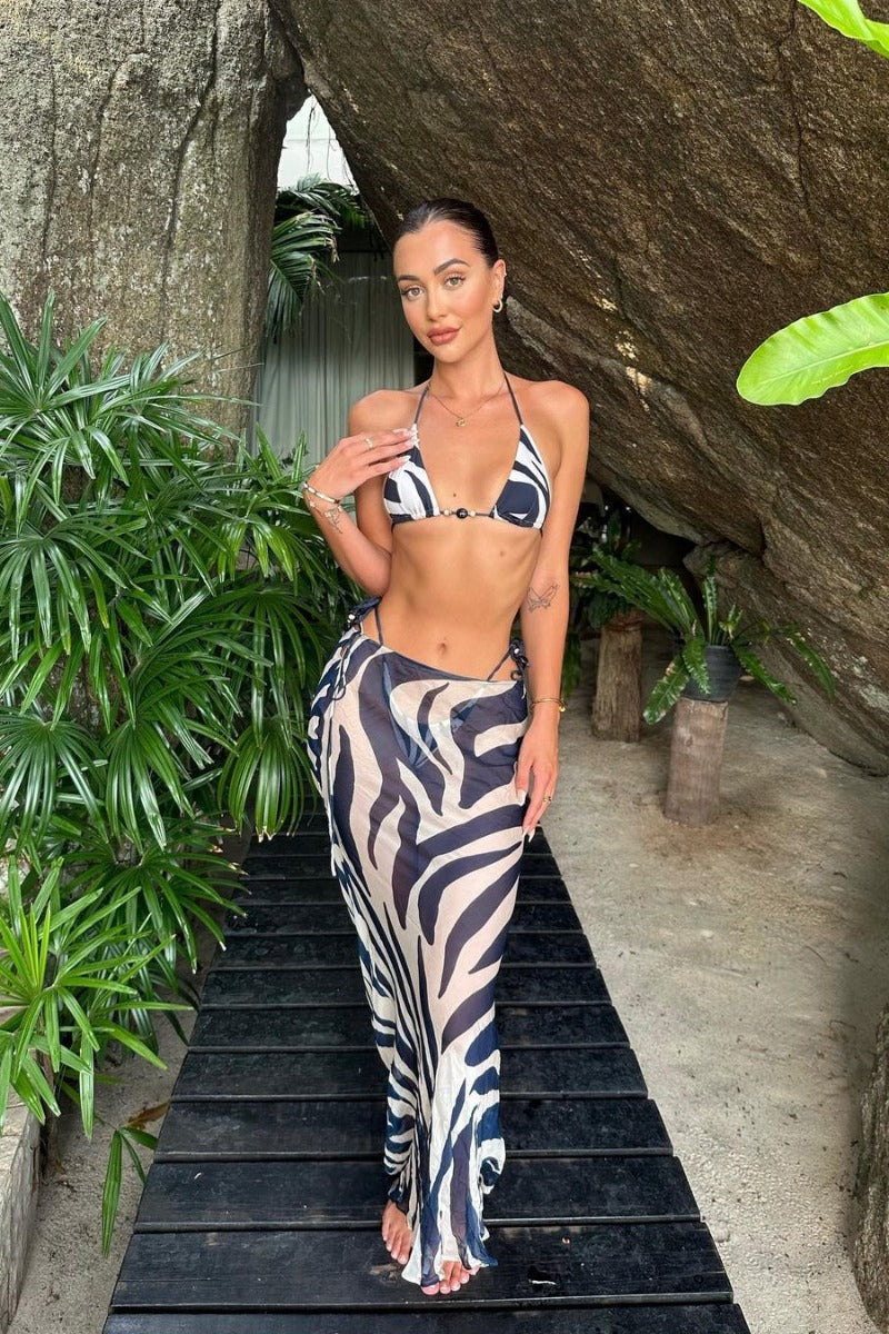 Zara - Bikini & Long Maxi Skirt