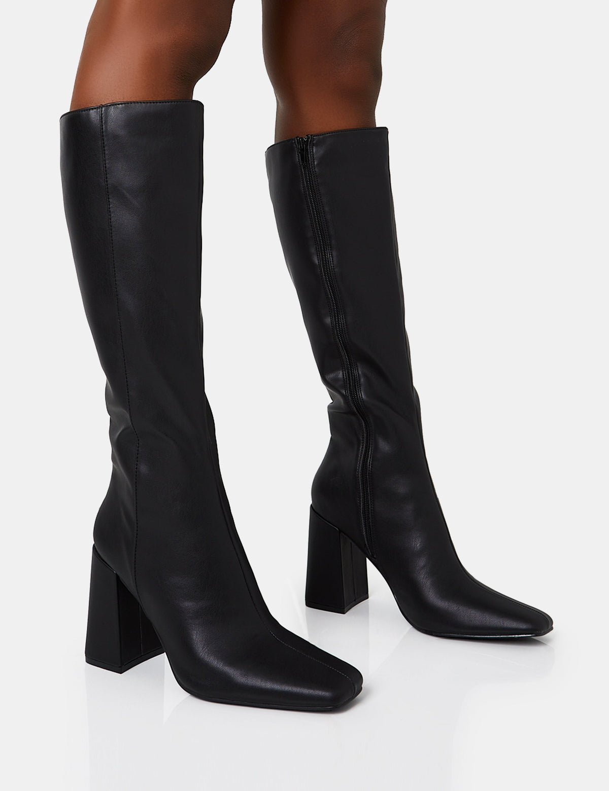 Knee-High Boots – Marisol Block Heel