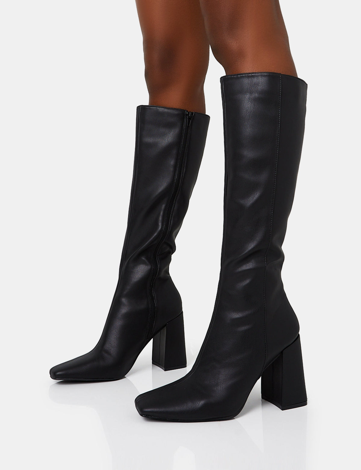Knee-High Boots – Marisol Block Heel