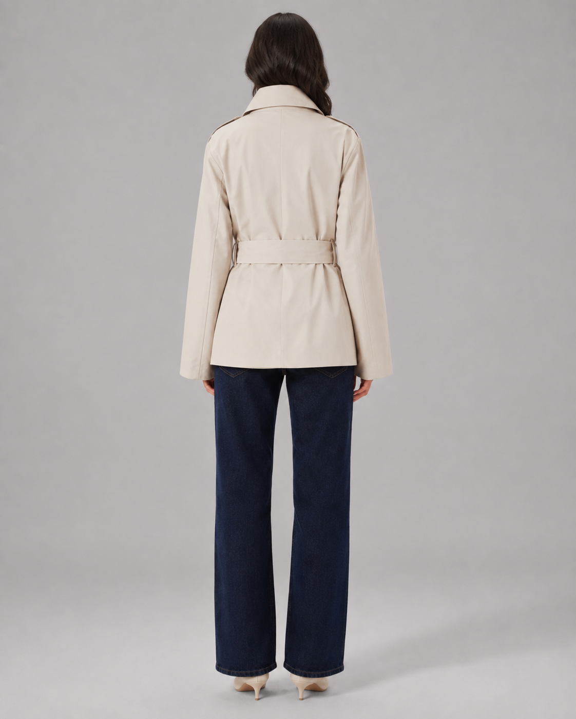 Camille Short Trench Coat