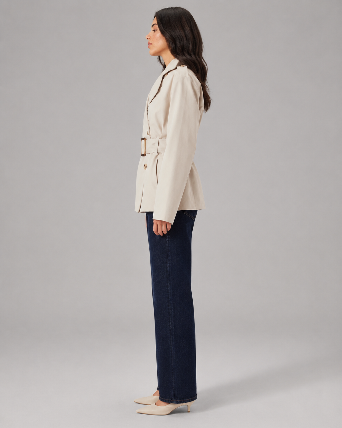 Camille Short Trench Coat