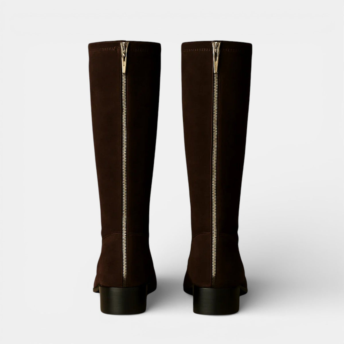 Alessia Knee-High Suede Boots