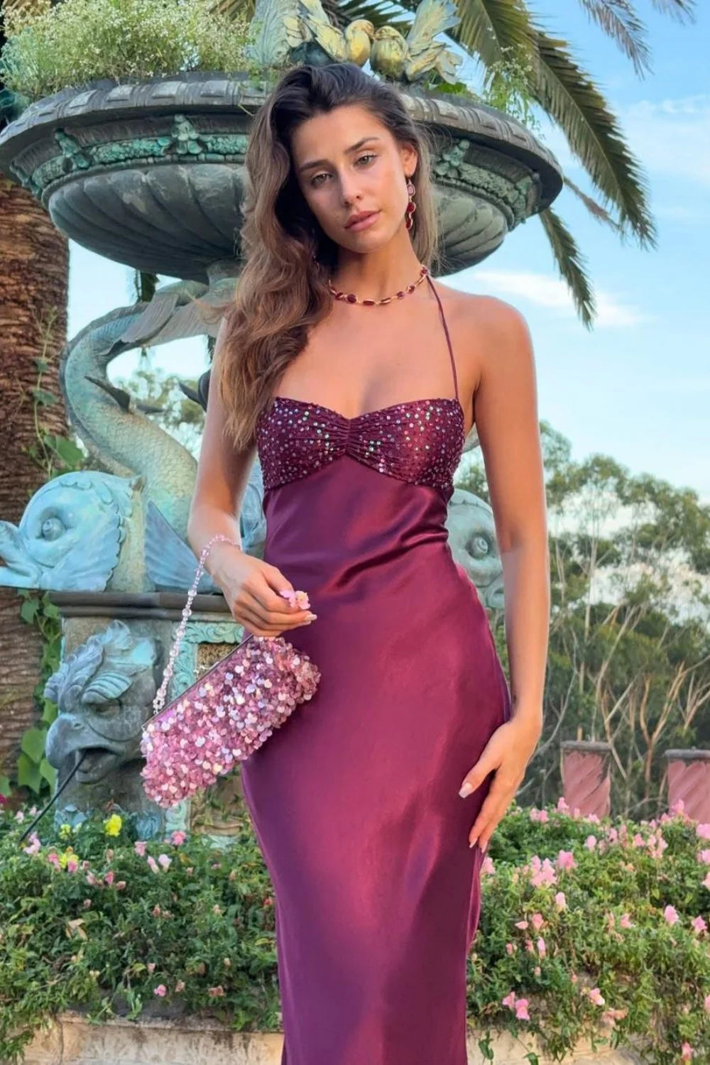 Maria | Backless Maxi Dress