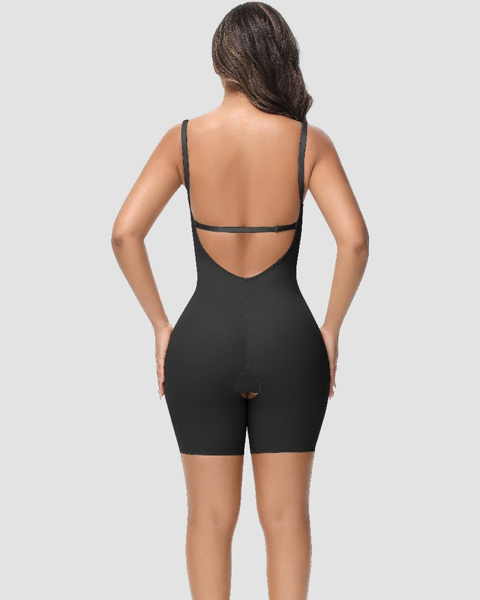 U Plunge Strapless Tummy Control Bodysuit
