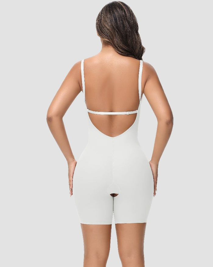 U Plunge Strapless Tummy Control Bodysuit