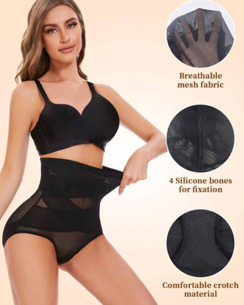 Sofia High-Waisted Shapewear Briefs – 3 Pack