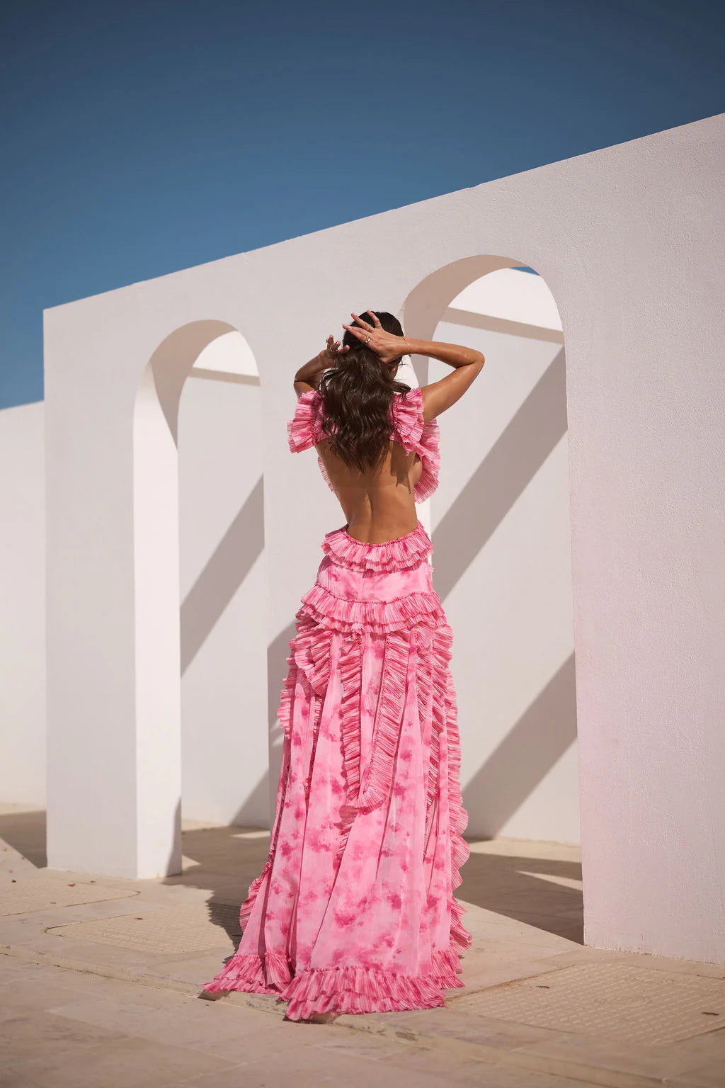 Cassia | Rosewater Maxi Dress