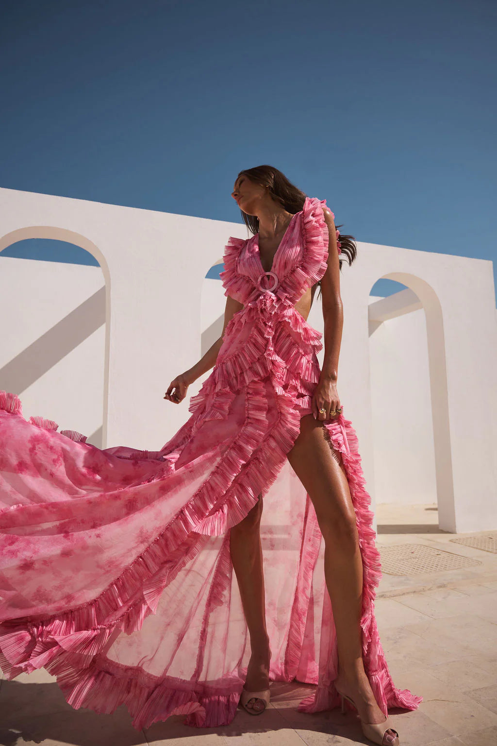 Cassia | Rosewater Maxi Dress