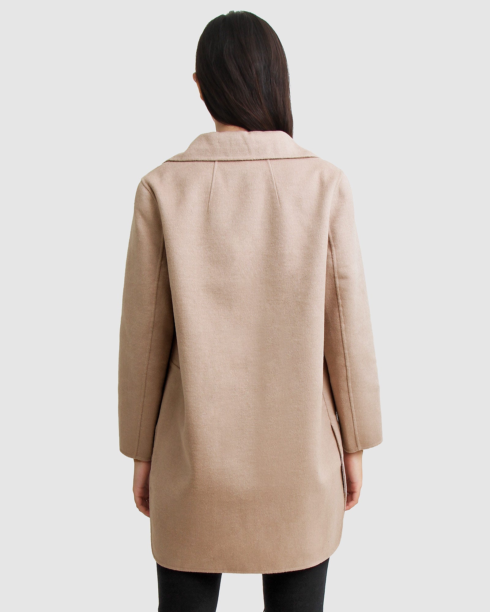 Emilia Oversized Wool-Blend Coat