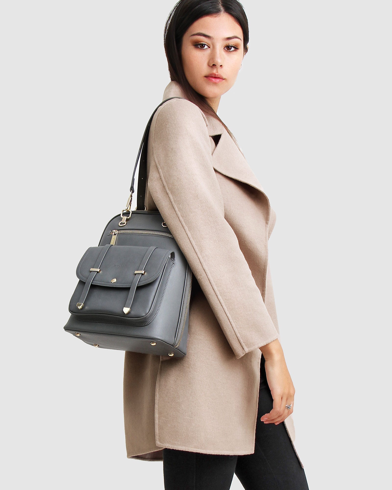 Emilia Oversized Wool-Blend Coat