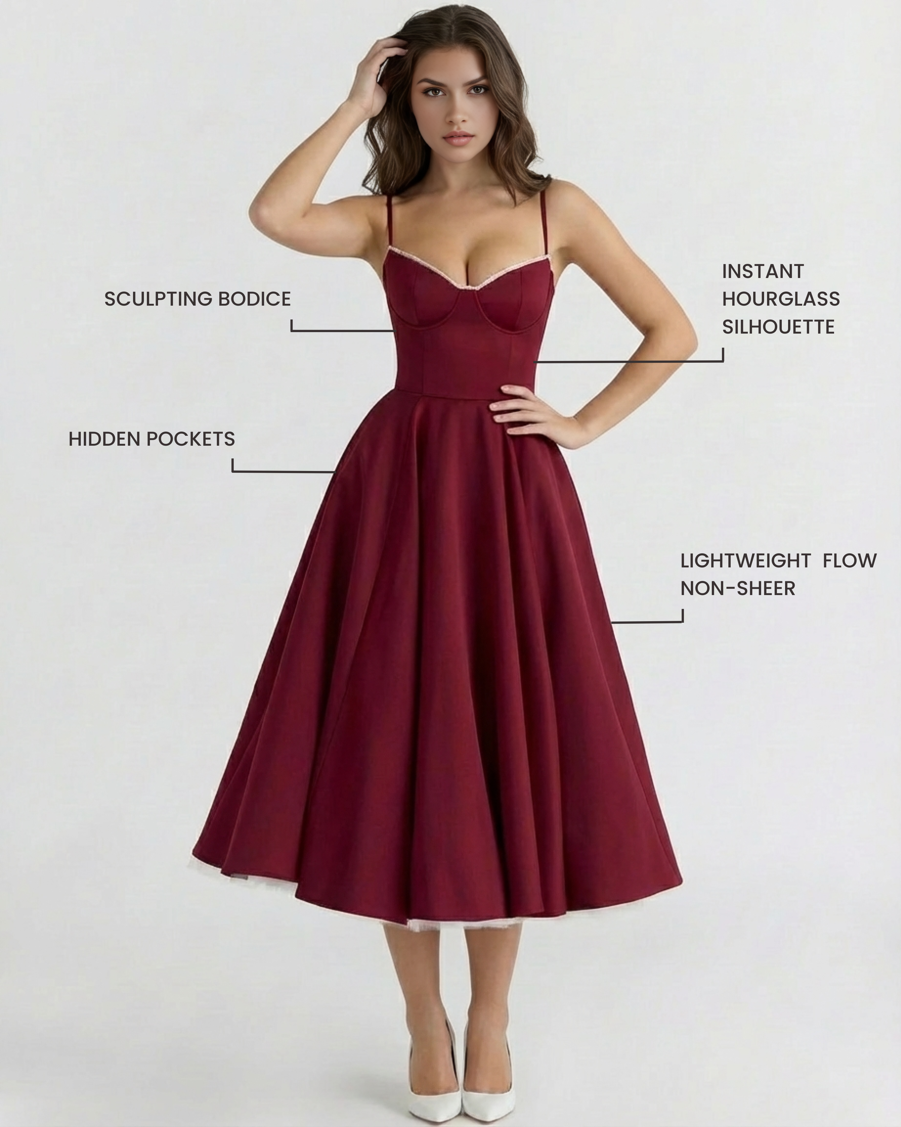 Iris Midi Dress