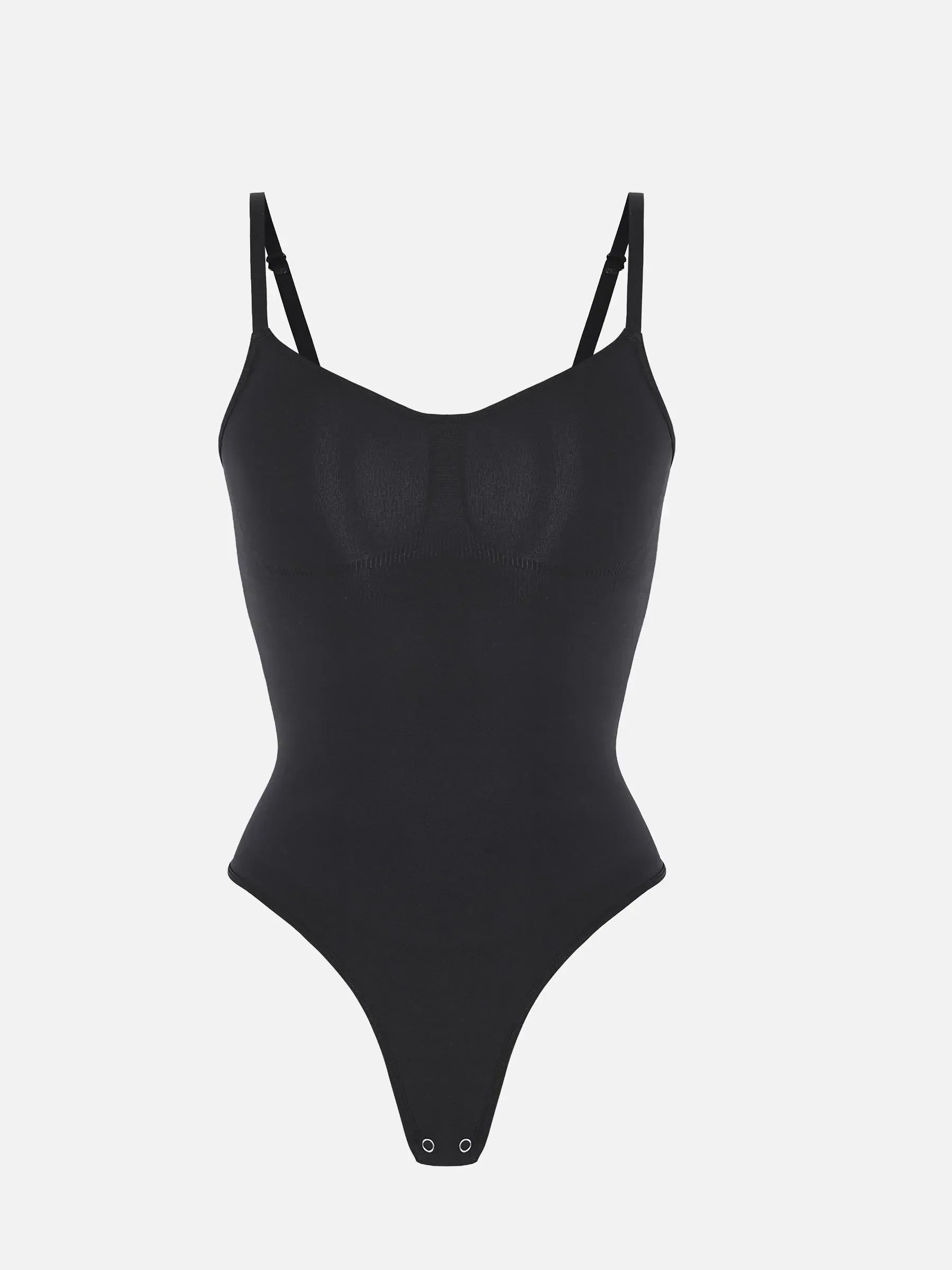 Seamless Covered Bust Jumpsuit Thong Bodysuit Fit