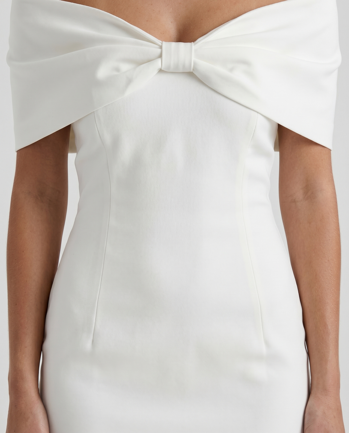 Party Dress – Celestine Off Shoulder Bow Mini