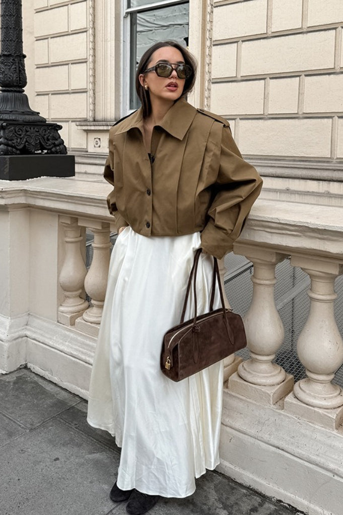 Shannon Cropped Utility Jacket