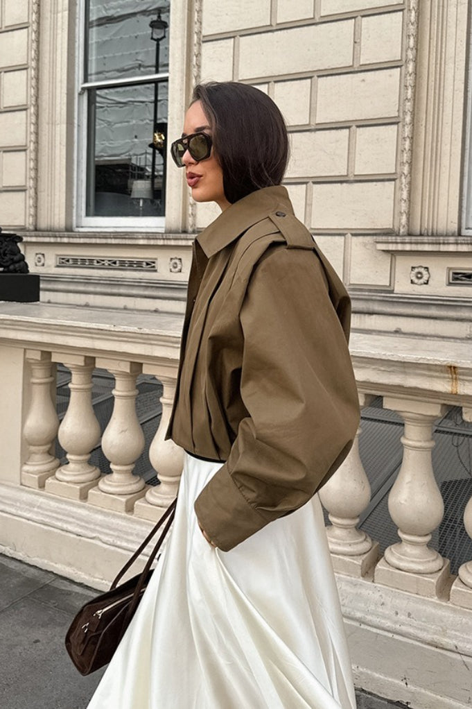 Shannon Cropped Utility Jacket