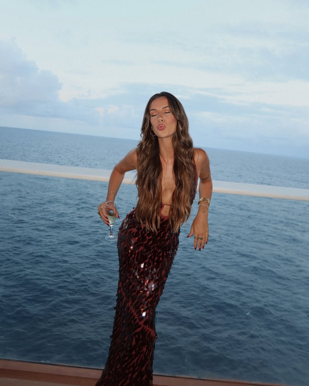 Sequin Maxi Dress – Valentina Mermaid Evening Gown
