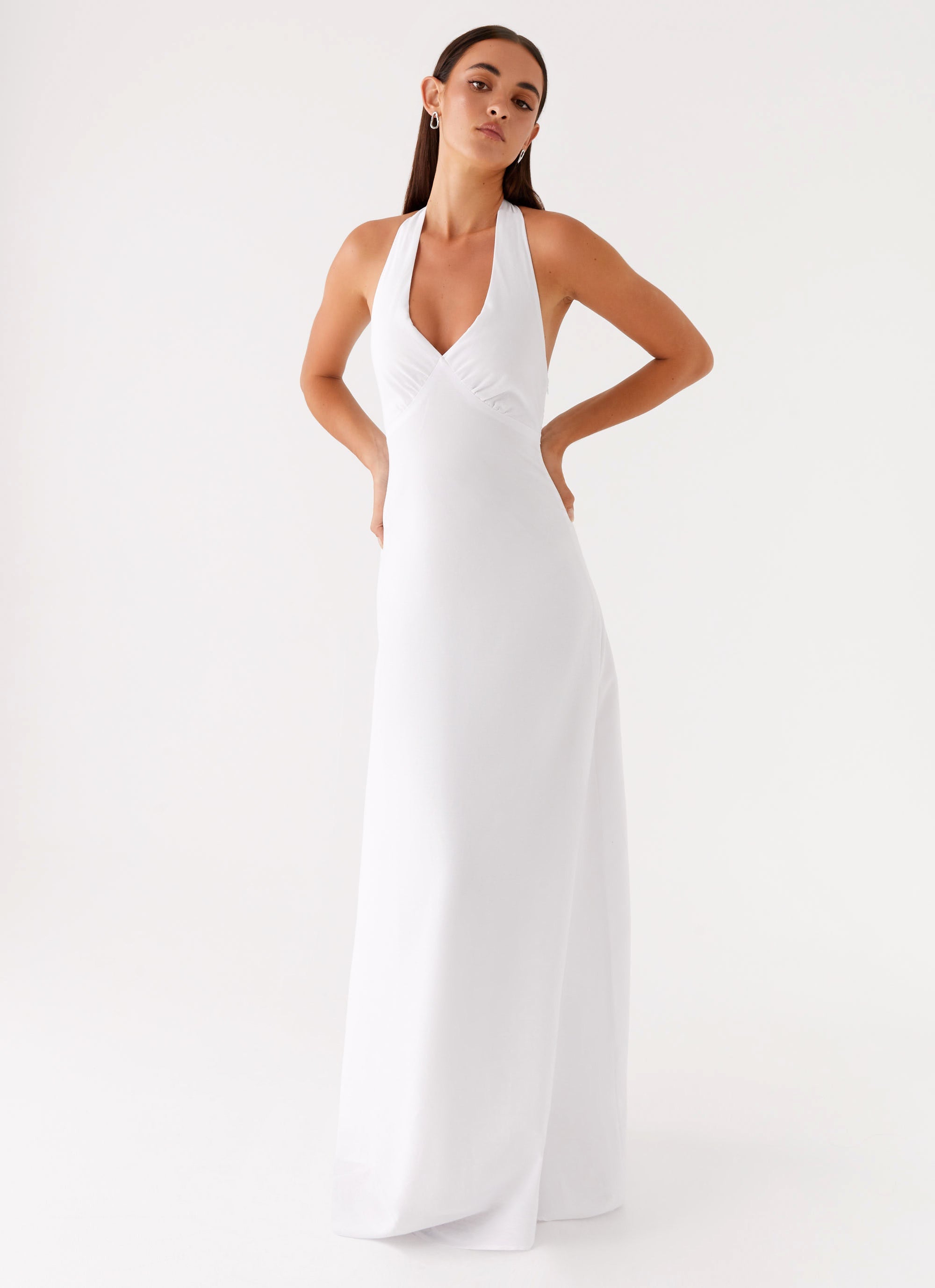 Dorina Linen Maxi Dress