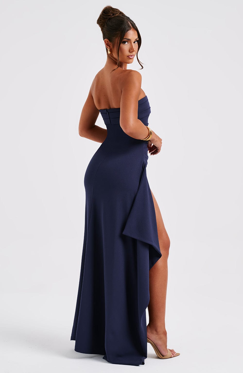 Meadow Strapless Split Maxi Dress