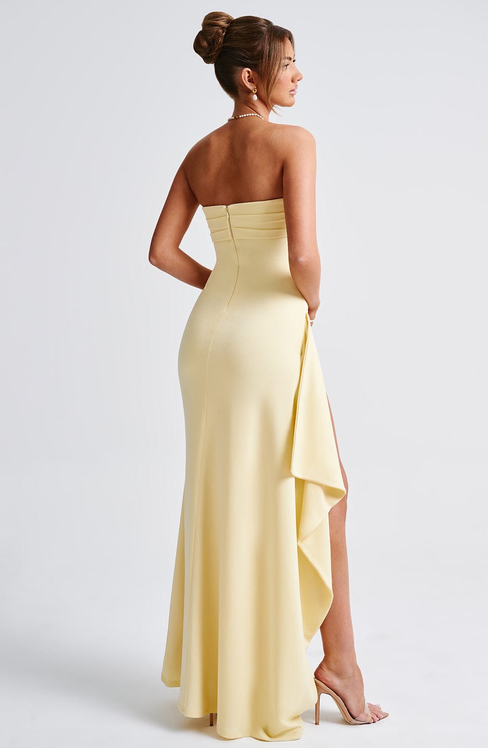 Meadow Strapless Split Maxi Dress