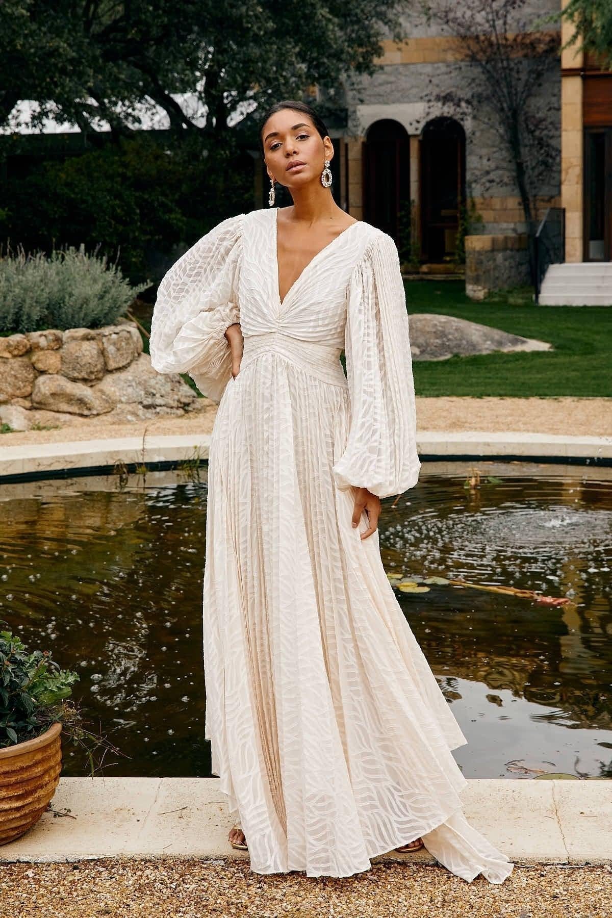 Lina Coastal Maxi Dress