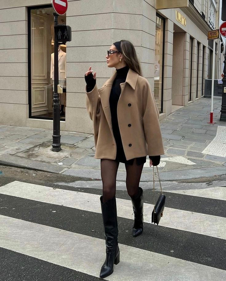 Noelle Oversized Teddy Coat