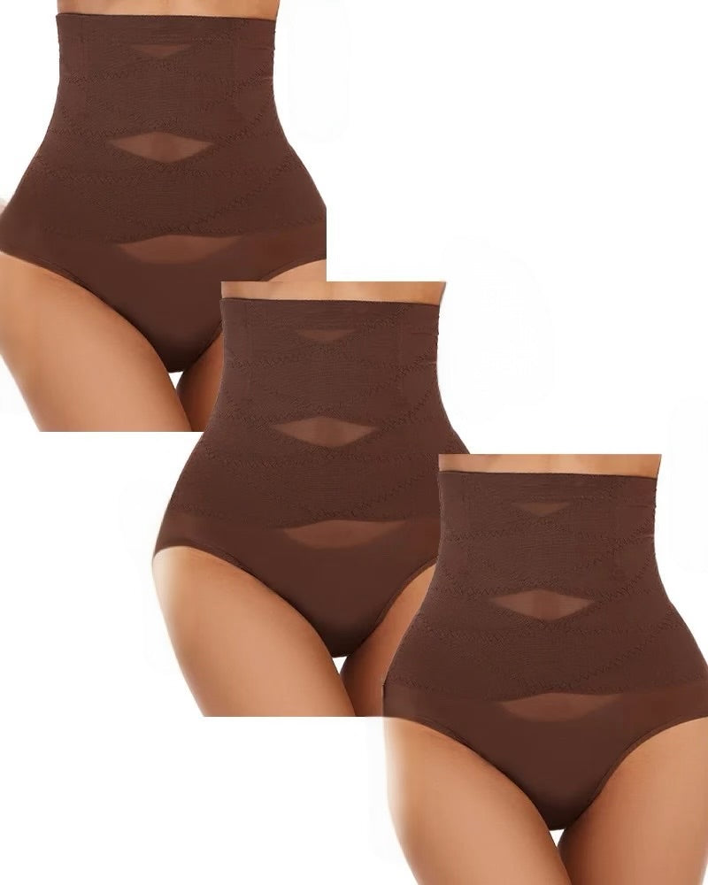 Sofia High-Waisted Shapewear Briefs – 3 Pack