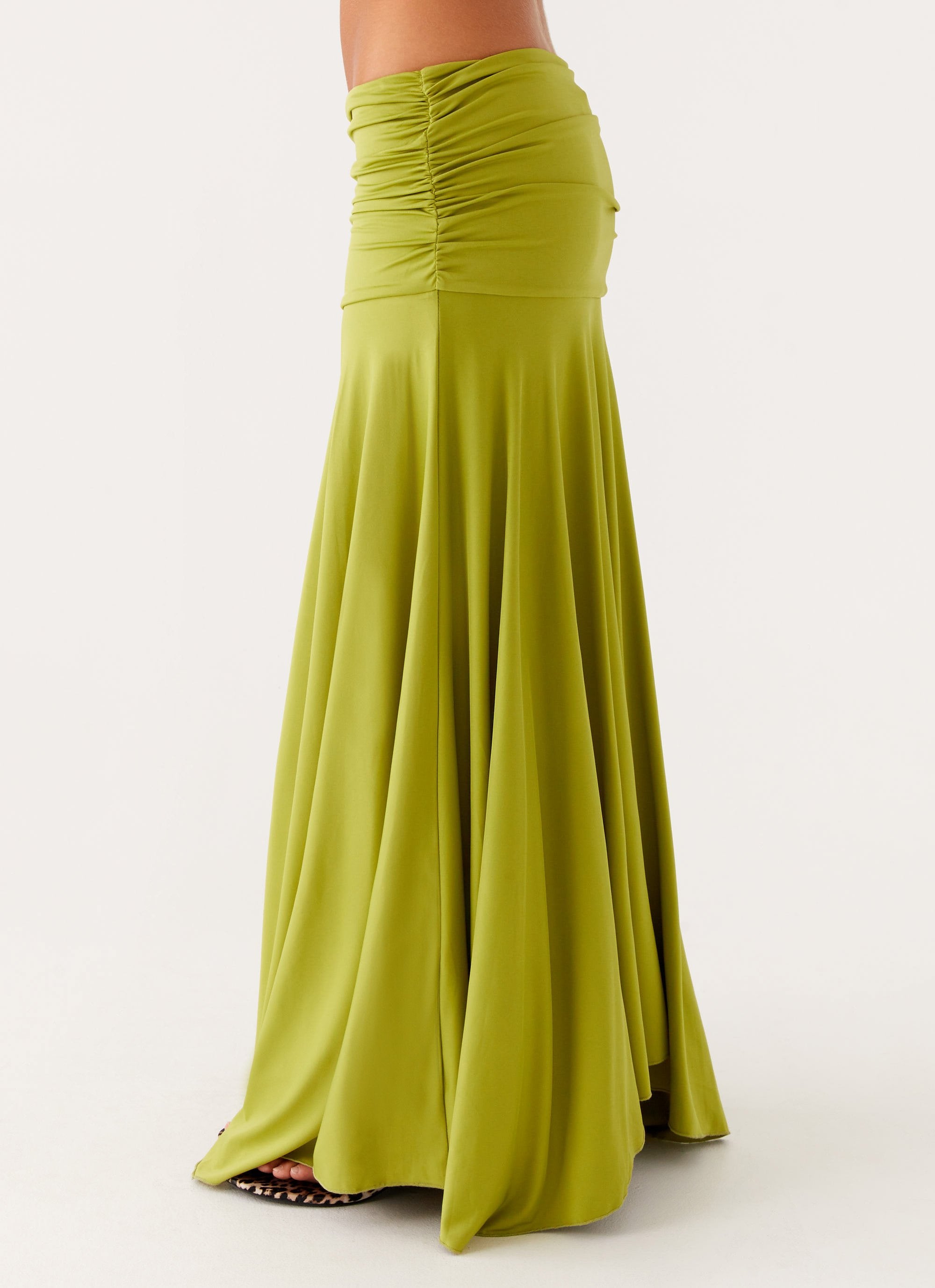 Liana | Ruched Maxi dress set