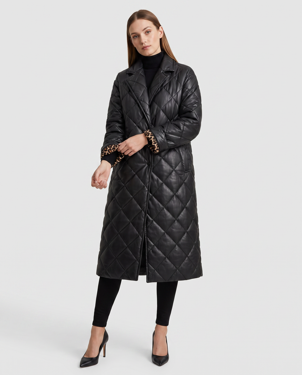 Eliana Reversible Quilted Coat