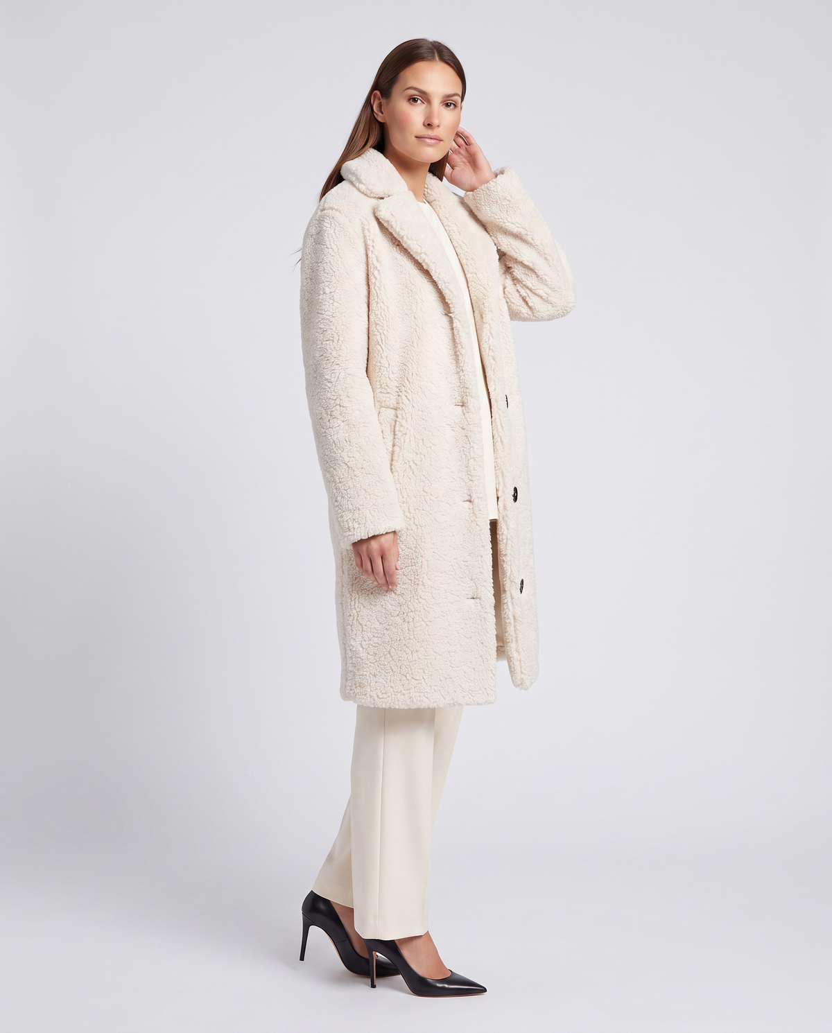 Emilia Teddy Long Coat