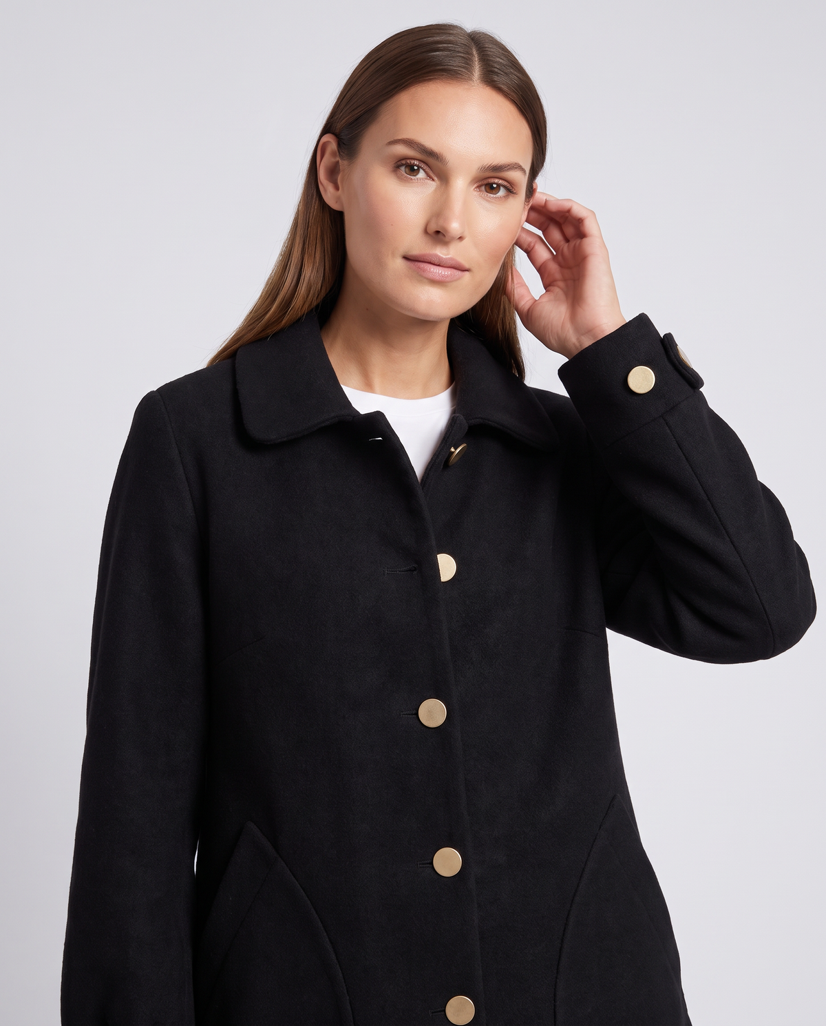 Isabelle Oversized Mid-Length Coat