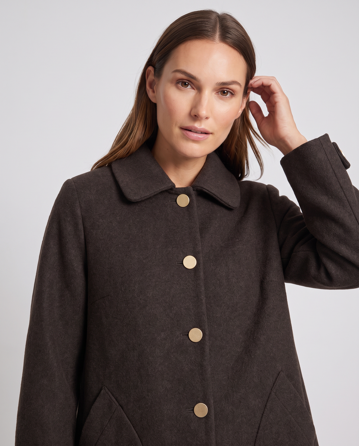 Isabelle Oversized Mid-Length Coat