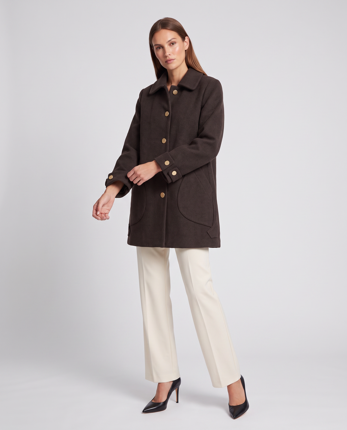 Isabelle Oversized Mid-Length Coat