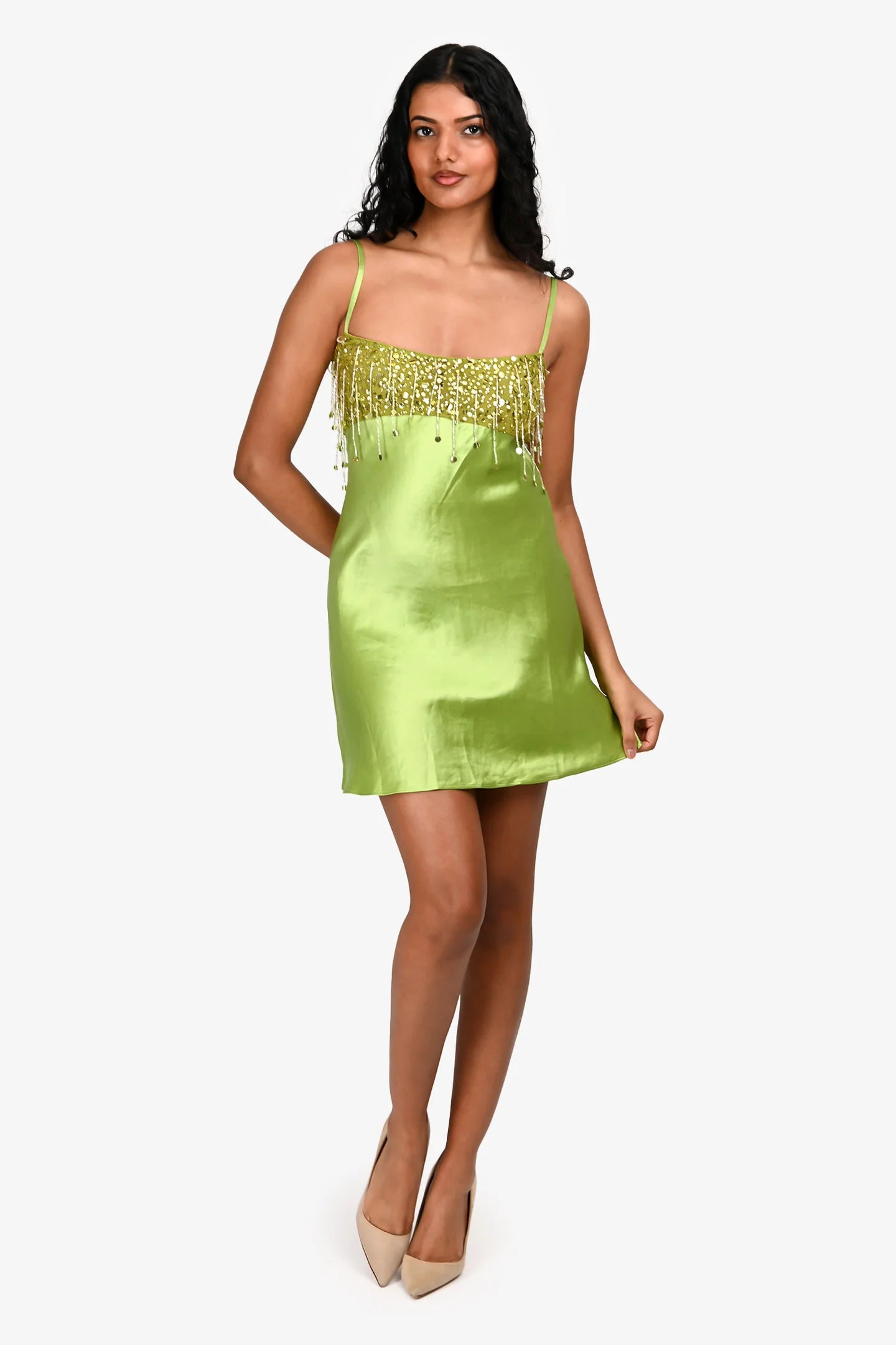 Gianna | Beaded Mini Dress