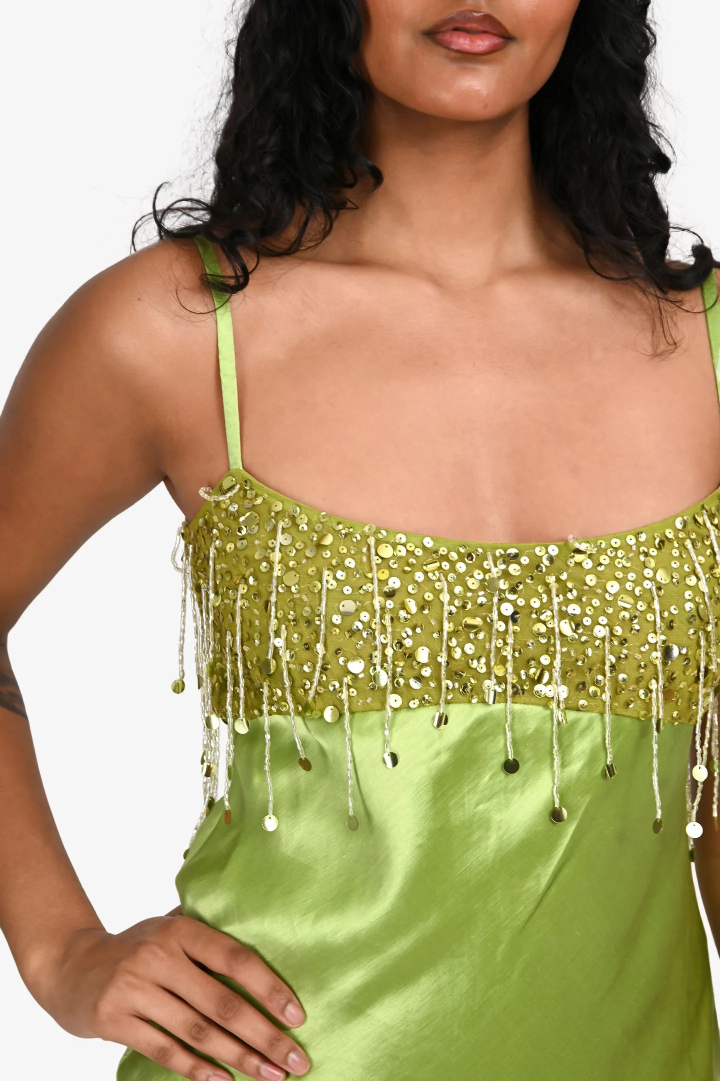 Gianna | Beaded Mini Dress