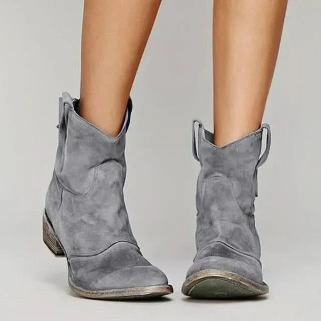 Paloma Western Ankle Boots