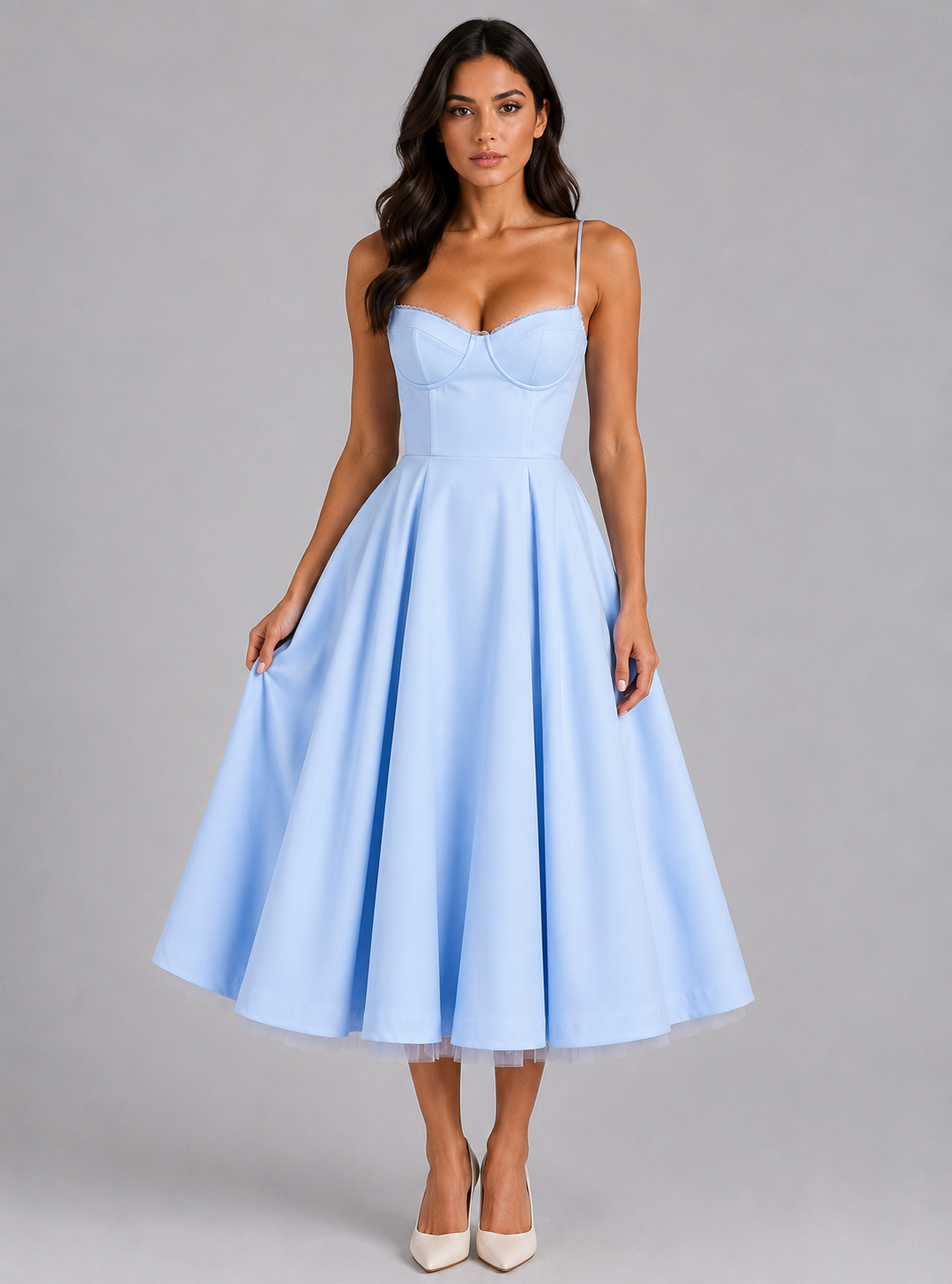 Isabelle Corset Midi Dress