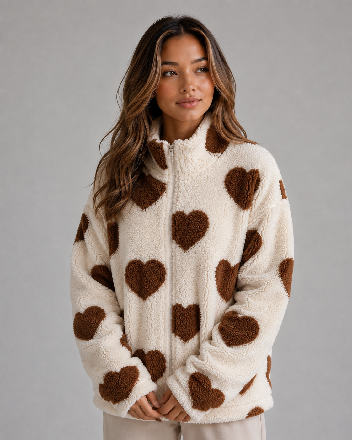 Teddy Fleece Jacket – Rosalie