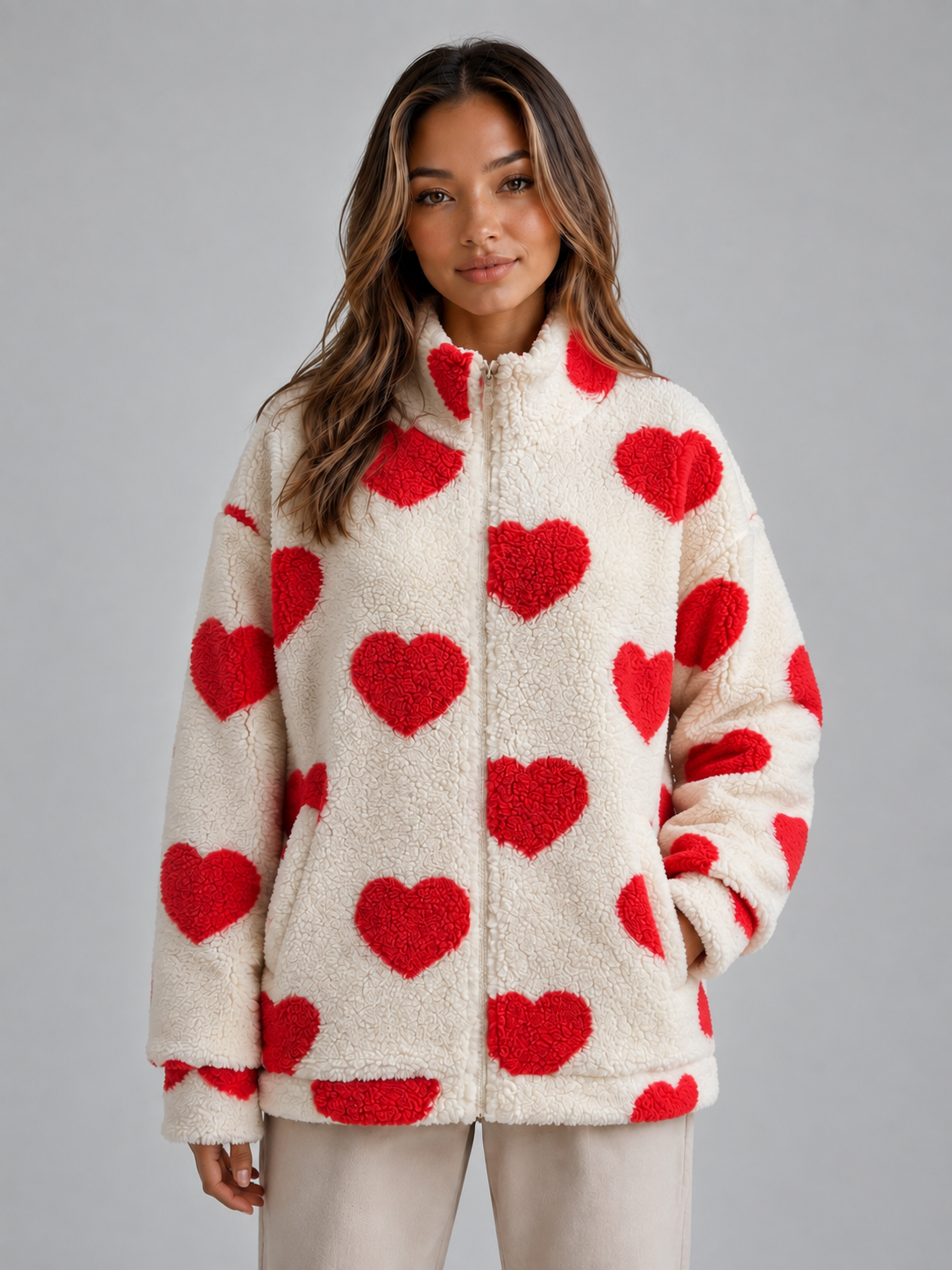 Teddy Fleece Jacket – Rosalie