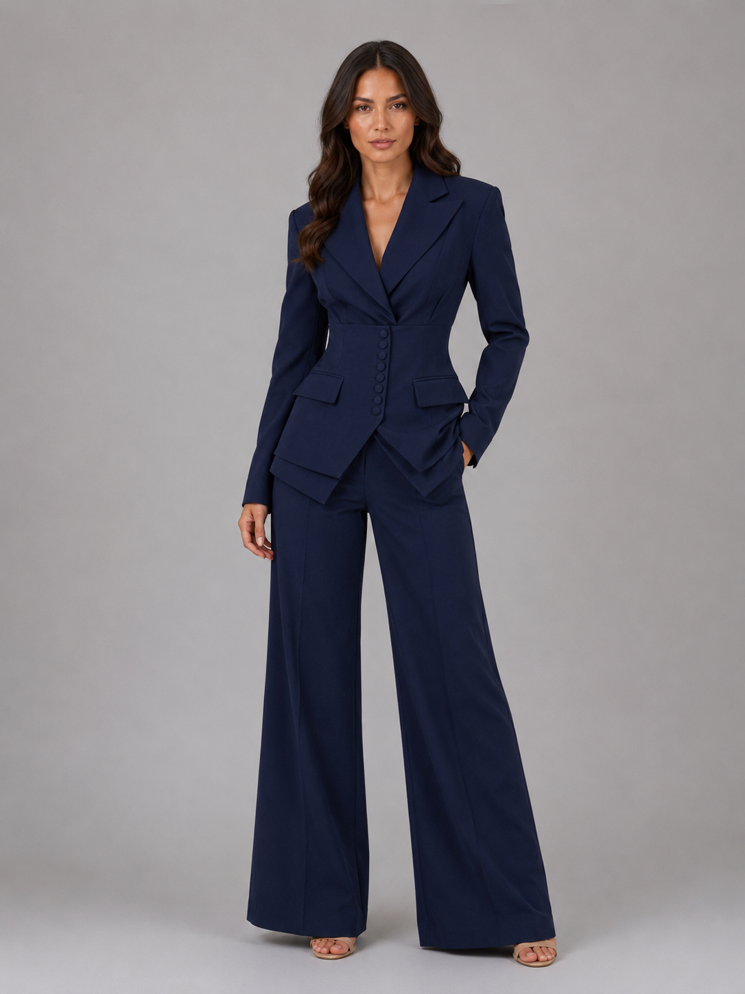Alessandra Tailored Three-Piece Suit