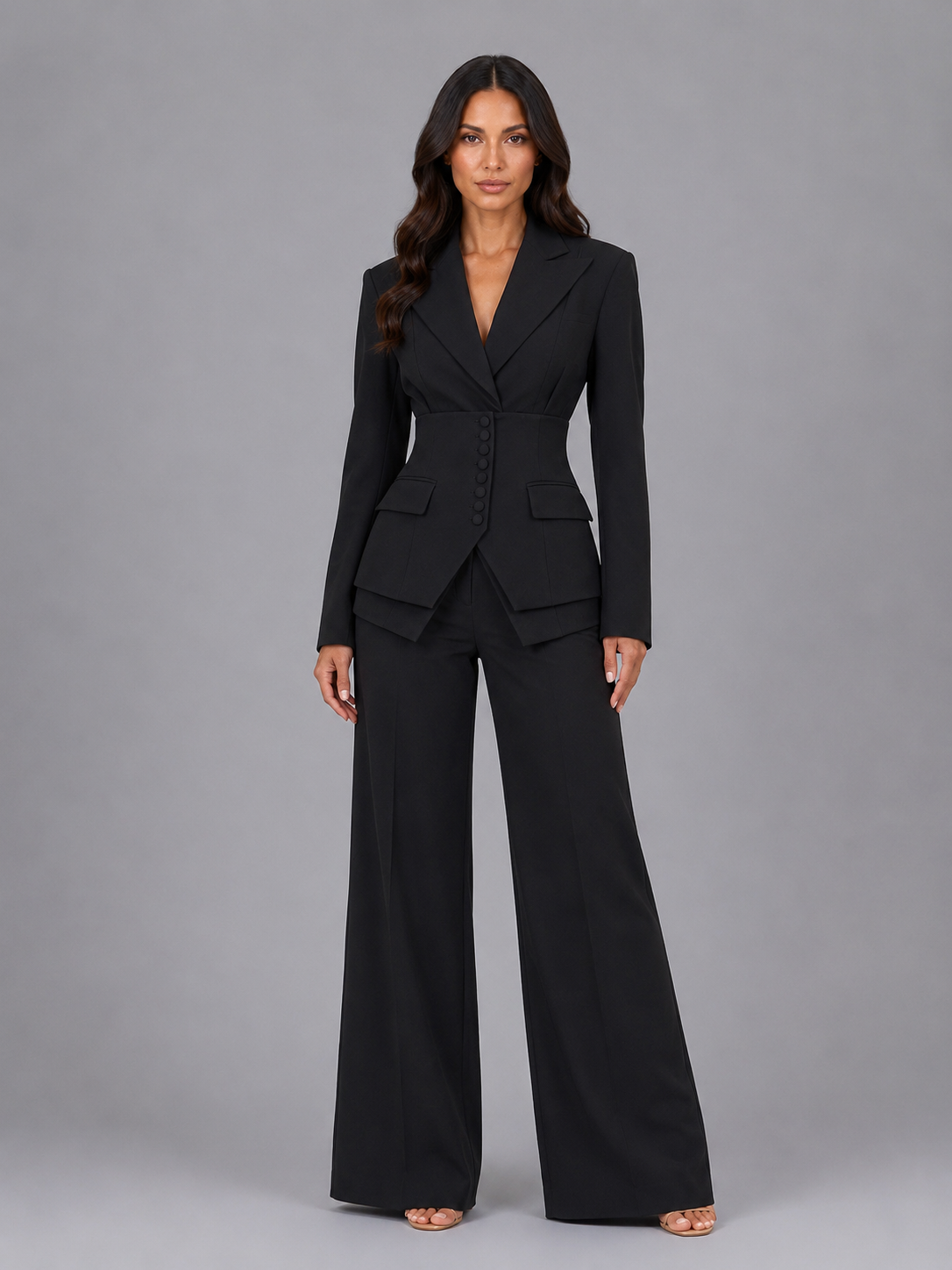 Alessandra Tailored Three-Piece Suit