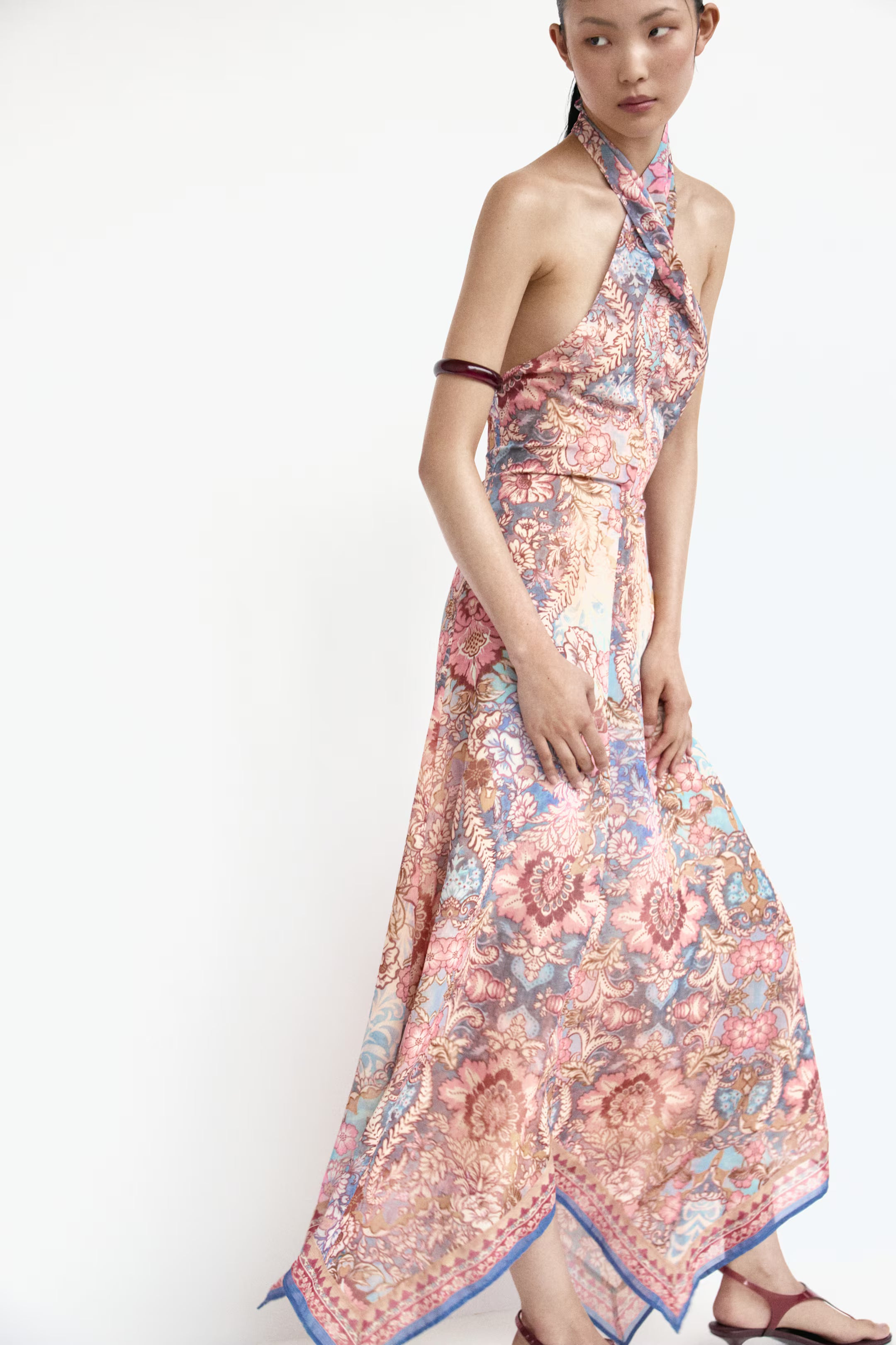 Kaori Chiffon Maxi Dress