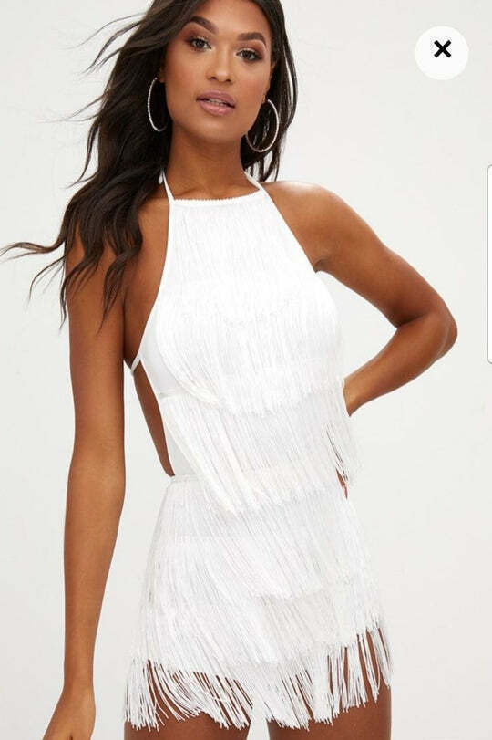 Fernanda Fringe Mini Dress