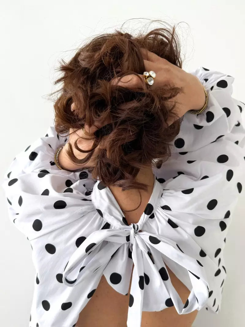 Sacha | Polka Dot Blouse